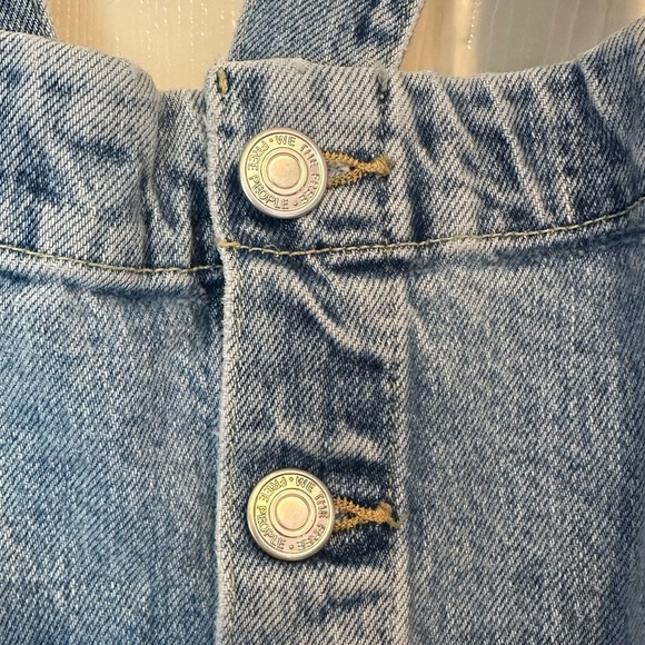 We The Free Blue Denim Jeans Overalls - Picture 6 of 14